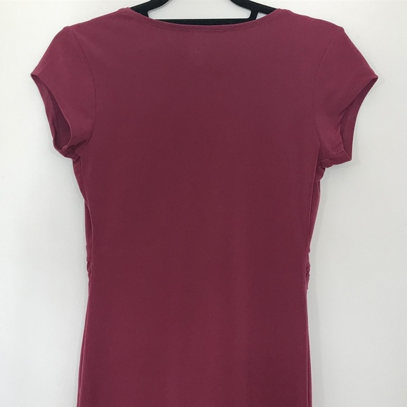 ⭐️Host Pick Twice⭐️Thyme Super-Fit Burgundy Maternity Top - Picture 7 of 8